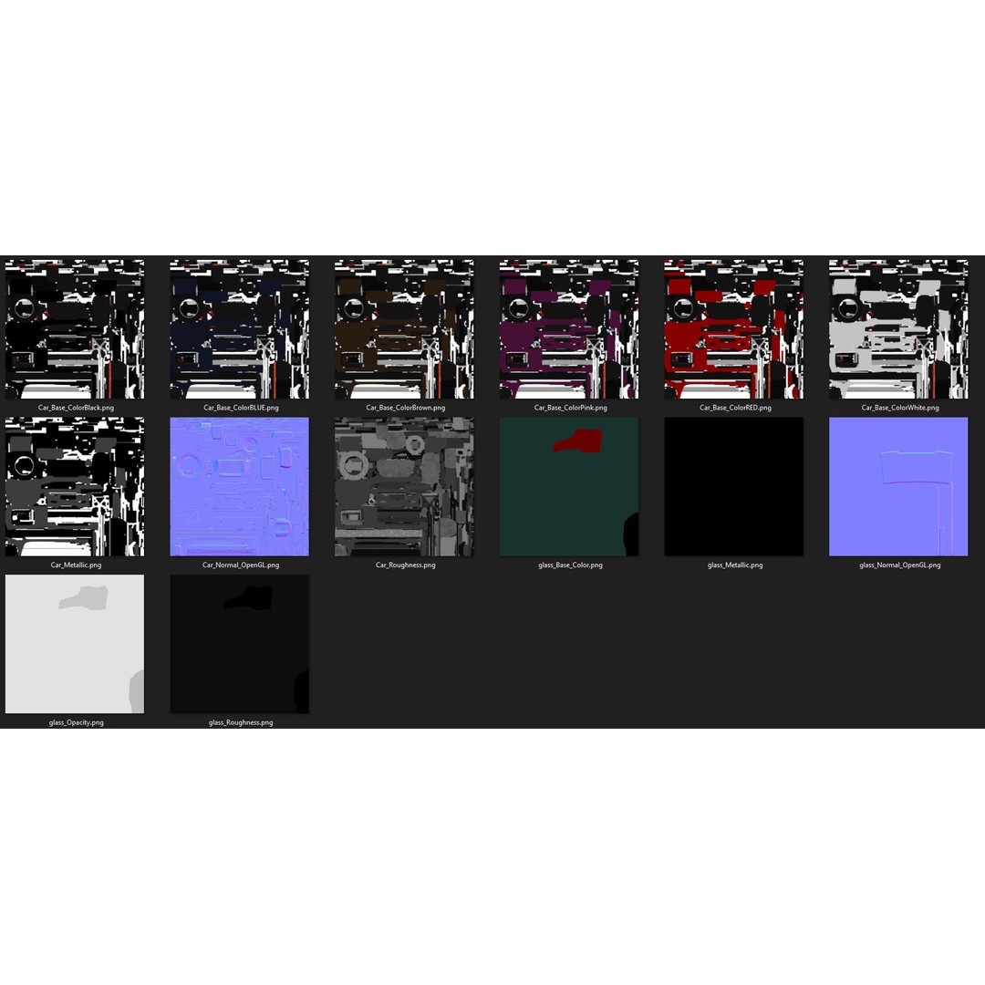 Volvo XC90 3D Model – Low Poly PBR Vehicle with 6 Color Variations - View 15