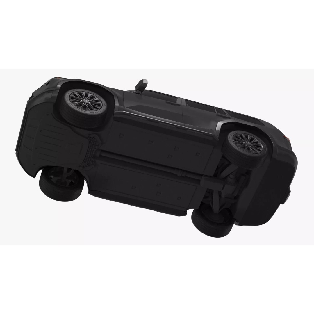 Lexus GX 550 SUV 2024 Gray 3D Model – High Poly PBR Asset, FBX - View 16