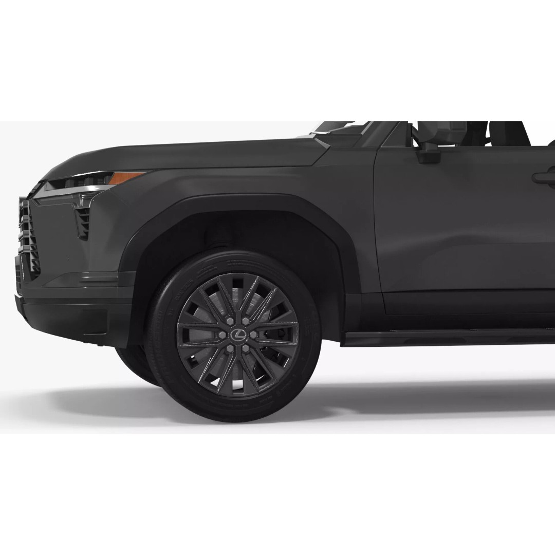 Lexus GX 550 SUV 2024 Gray 3D Model – High Poly PBR Asset, FBX - View 17