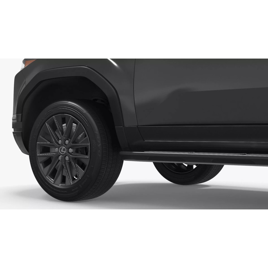 Lexus GX 550 SUV 2024 Gray 3D Model – High Poly PBR Asset, FBX - View 21