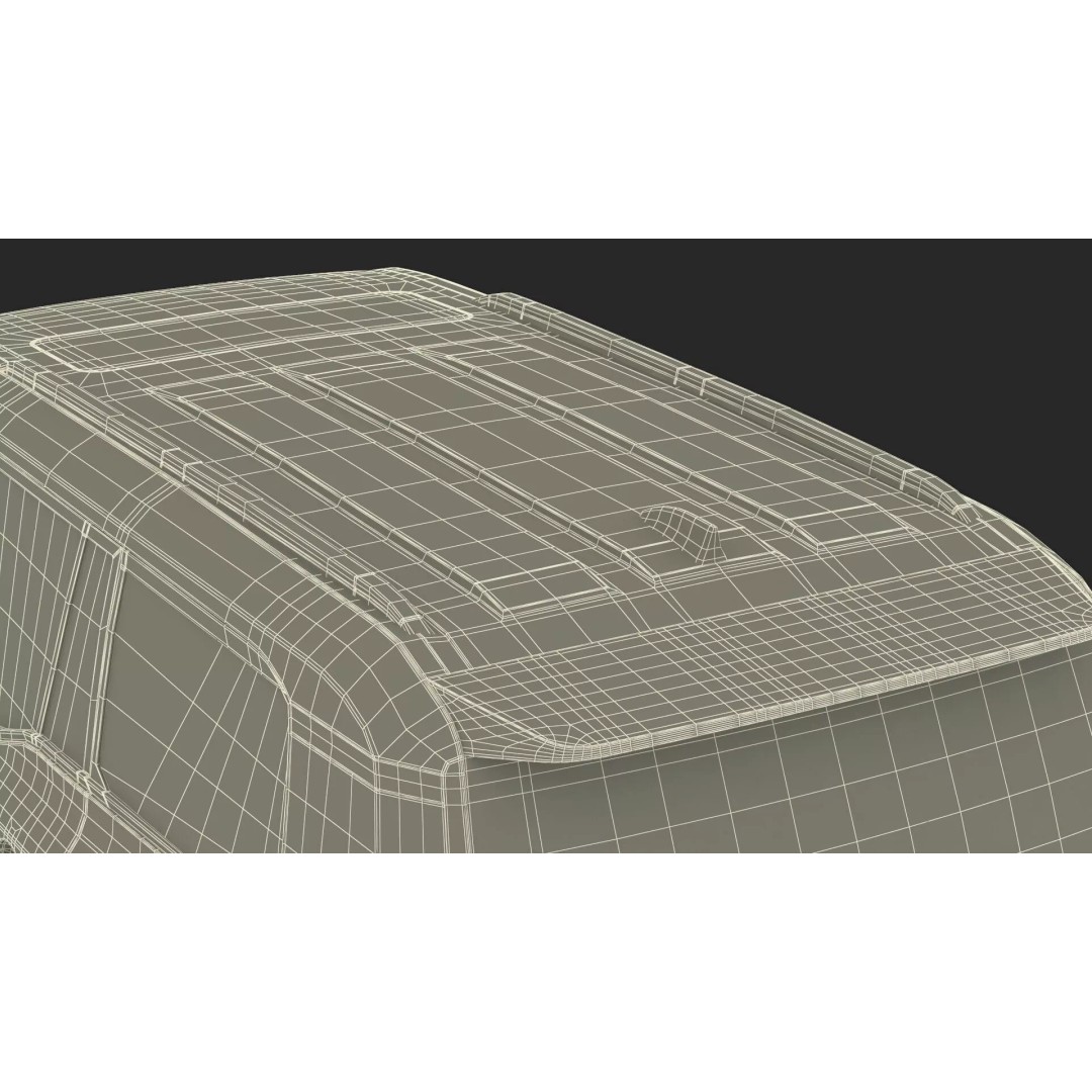 Lexus GX 550 SUV 2024 Gray 3D Model – High Poly PBR Asset, FBX - View 59