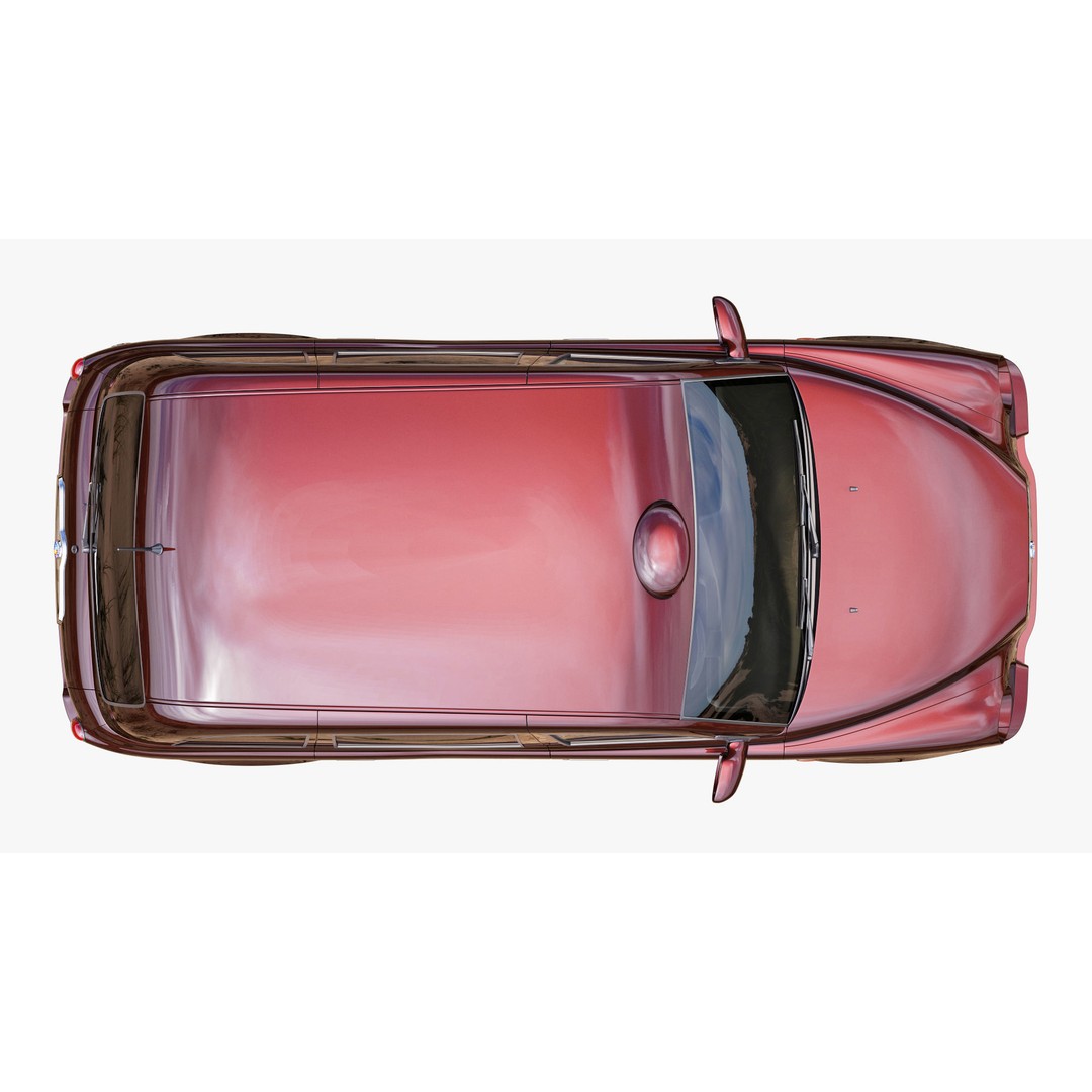 London Taxi TX4 3D Model – Realistic High Poly Vehicle, FBX, OBJ - View 55