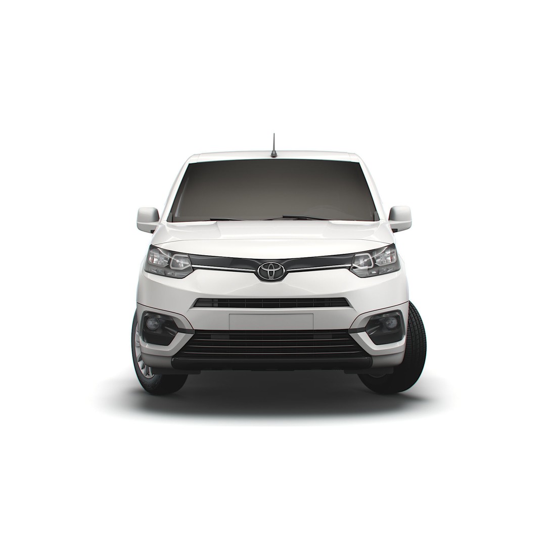 Toyota ProAce City SWB Van 2021 3D Model – High Poly PBR Asset, FBX - View 15