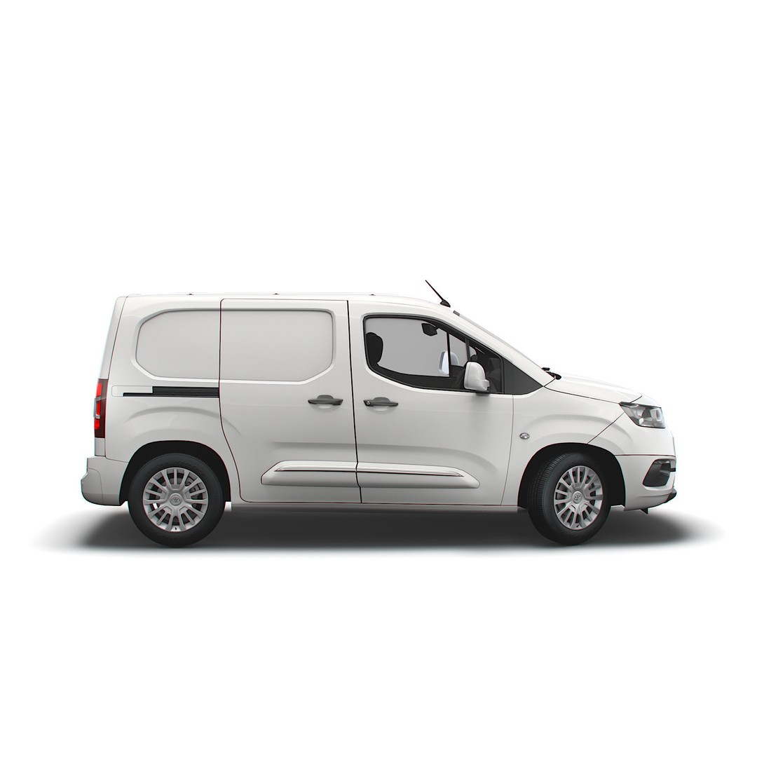 Toyota ProAce City SWB Van 2021 3D Model – High Poly PBR Asset, FBX - View 20