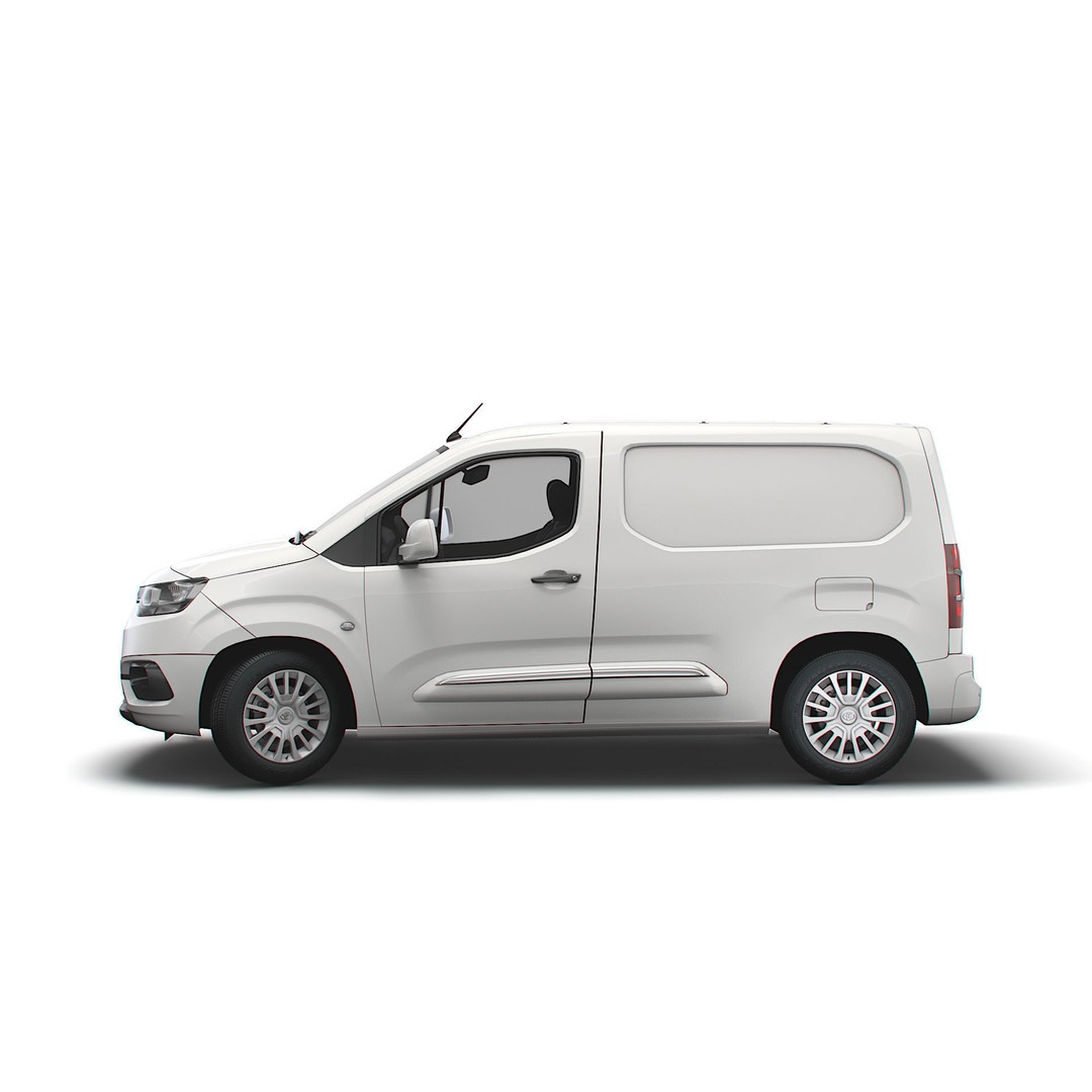 Toyota ProAce City SWB Van 2021 3D Model – High Poly PBR Asset, FBX - View 5