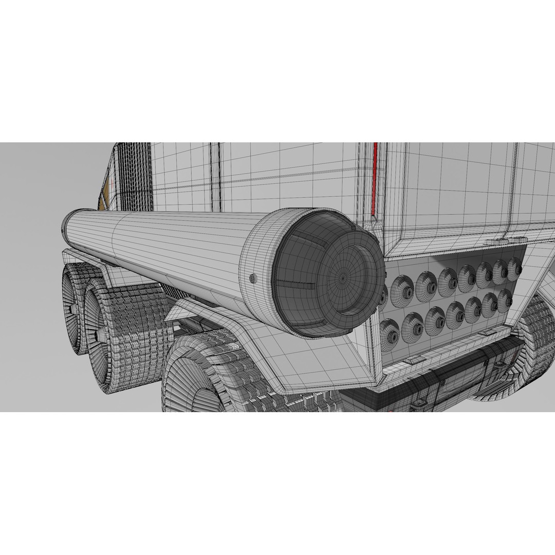 Toyota Lunar Cruiser JAXA Moon Rover 3D Model – Game Ready PBR Asset, FBX - View 15
