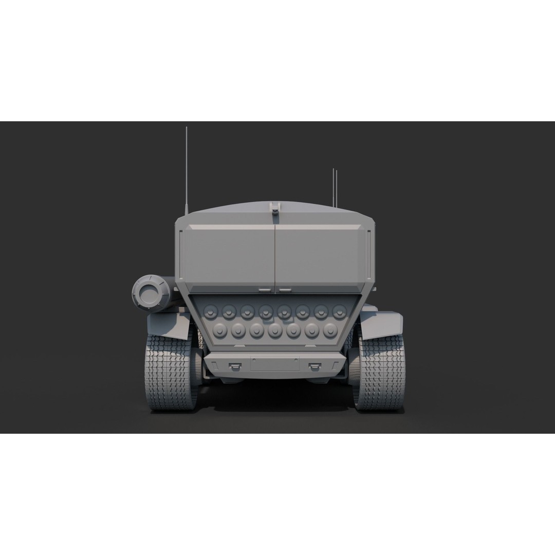 Toyota Lunar Cruiser JAXA Moon Rover 3D Model – Game Ready PBR Asset, FBX - View 6