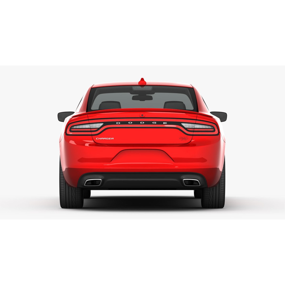 Dodge Charger R/T 2015 3D Model – High Poly Muscle Car with Detailed Interior - View 13