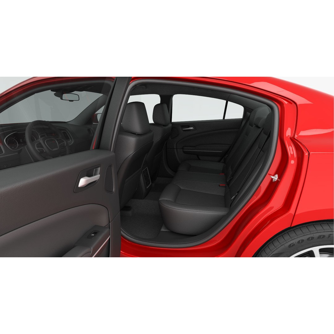 Dodge Charger R/T 2015 3D Model – High Poly Muscle Car with Detailed Interior - View 19