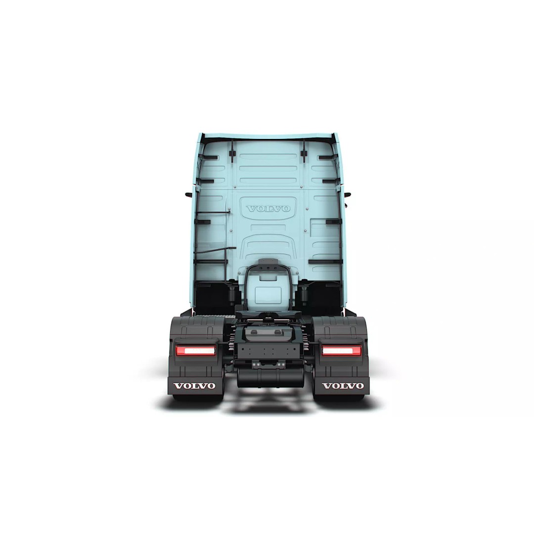 Volvo FH Aero Electric 4x2 Tractor 3D Model – High Poly PBR Asset, FBX - View 12