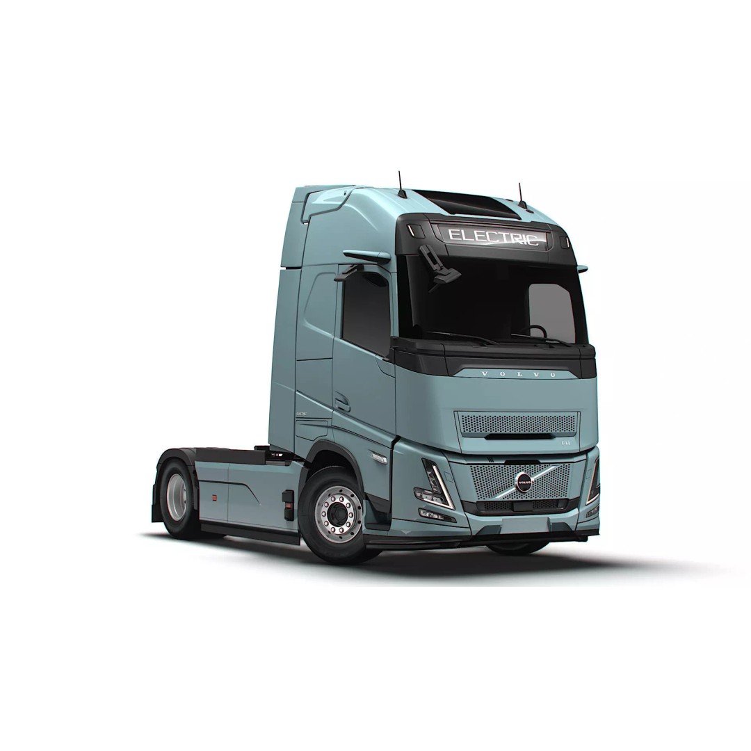 Volvo FH Aero Electric 4x2 Tractor 3D Model – High Poly PBR Asset, FBX - View 2