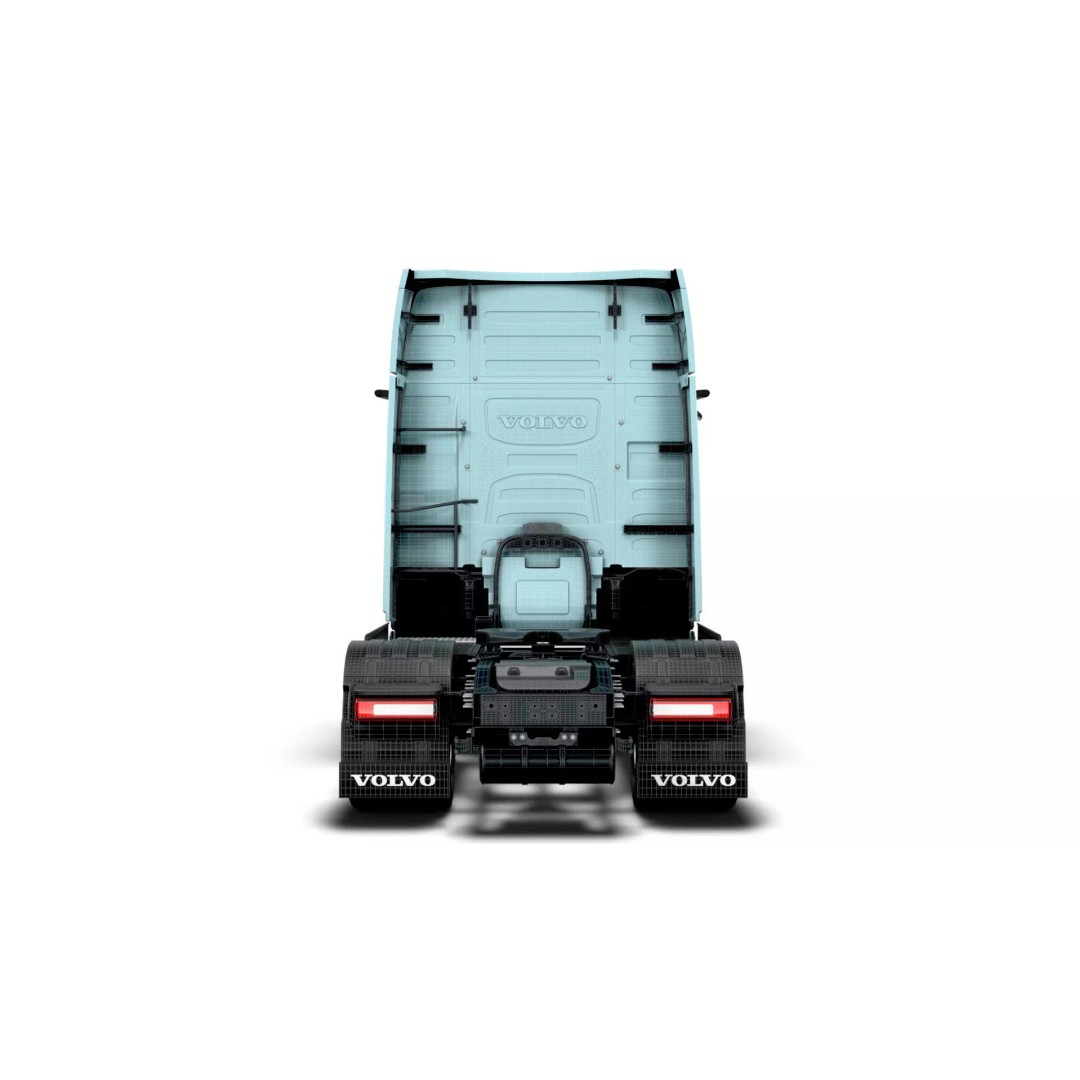 Volvo FH Aero Electric 4x2 Tractor 3D Model – High Poly PBR Asset, FBX - View 27