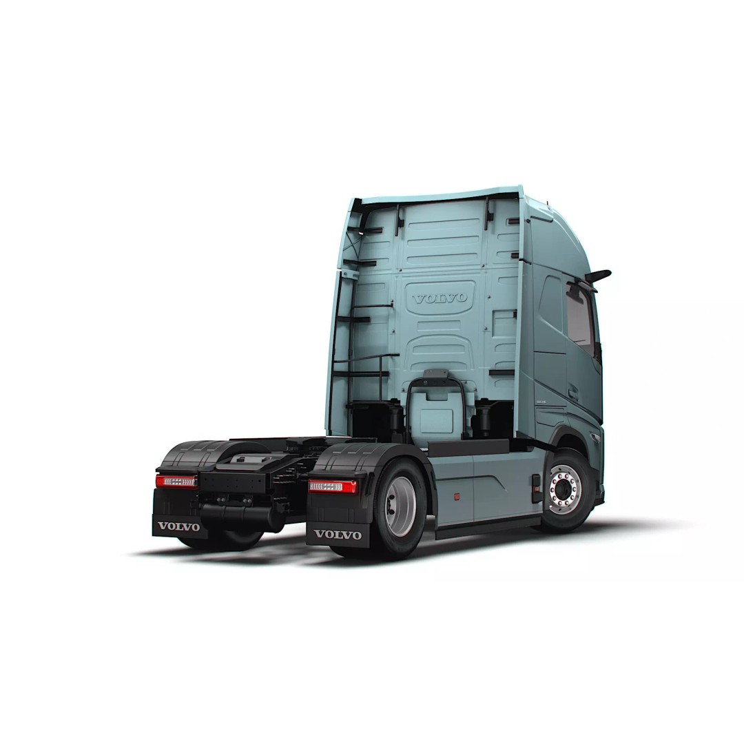 Volvo FH Aero Electric 4x2 Tractor 3D Model – High Poly PBR Asset, FBX - View 7