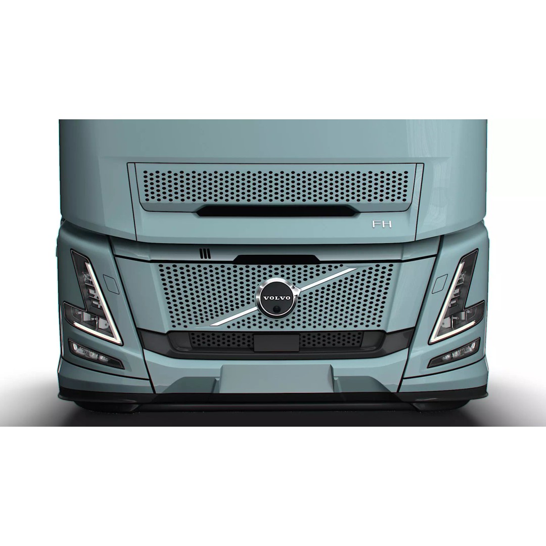 Volvo FH Aero Electric 4x2 Tractor 3D Model – High Poly PBR Asset, FBX - View 9