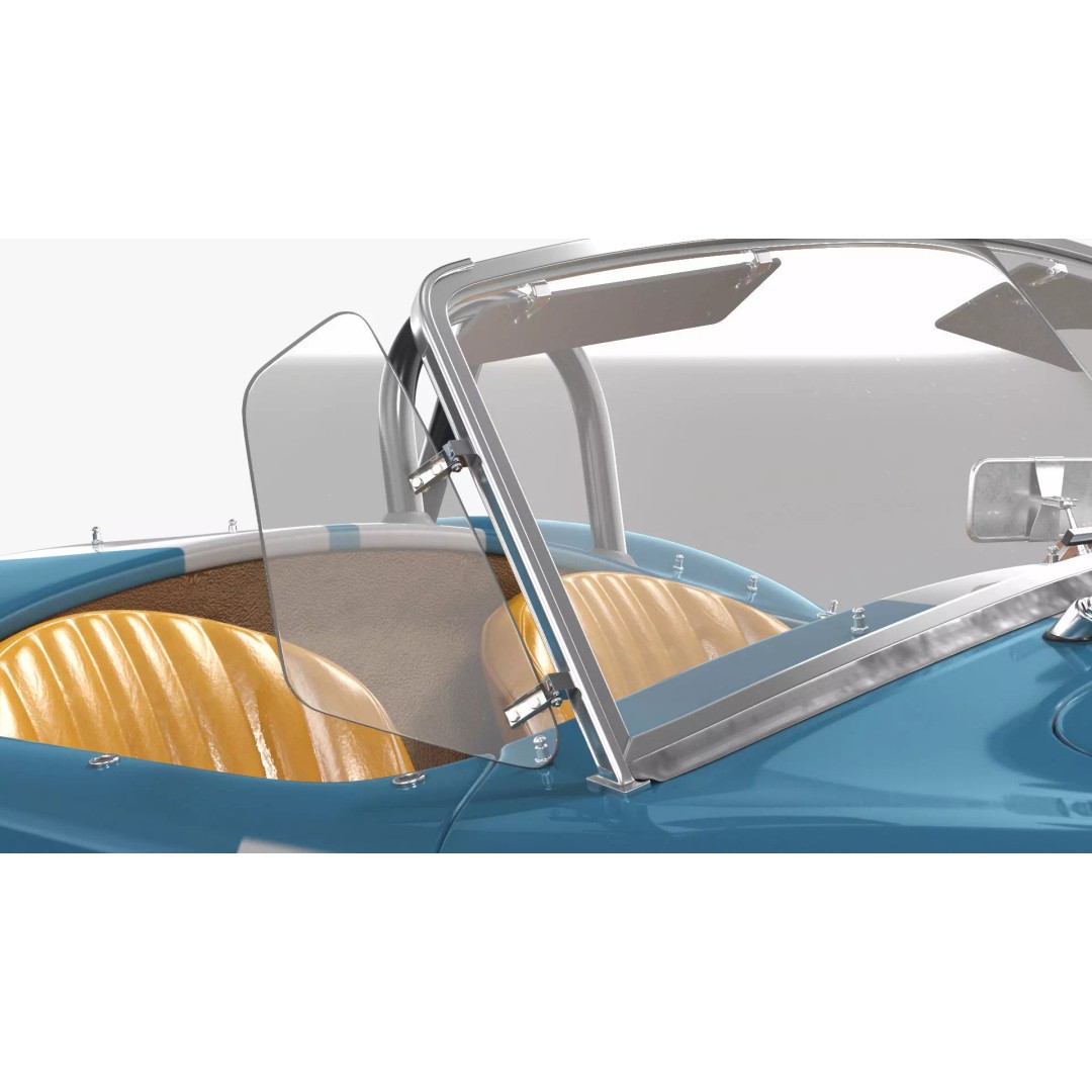 AC Shelby Cobra 1965 3D Model – High Poly Vintage Sports Car, FBX - View 30
