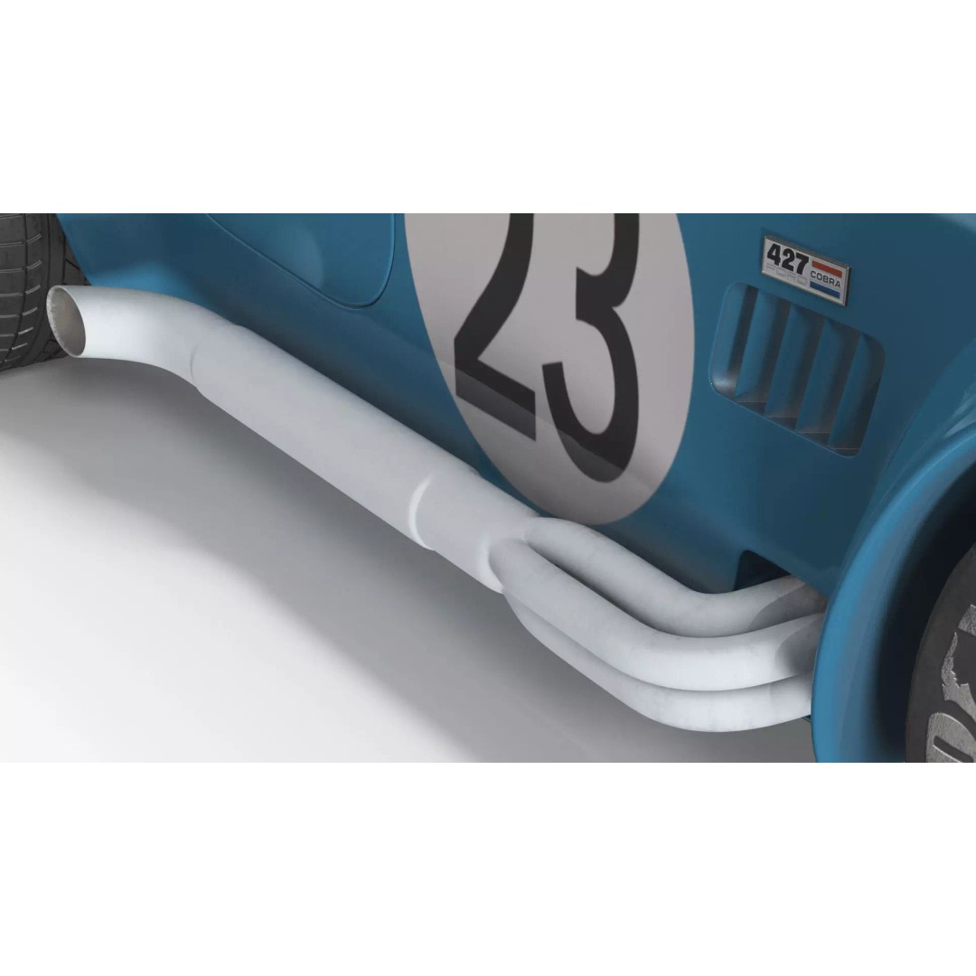 AC Shelby Cobra 1965 3D Model – High Poly Vintage Sports Car, FBX - View 31