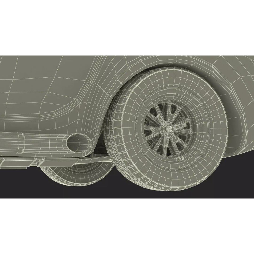 AC Shelby Cobra 1965 3D Model – High Poly Vintage Sports Car, FBX - View 53