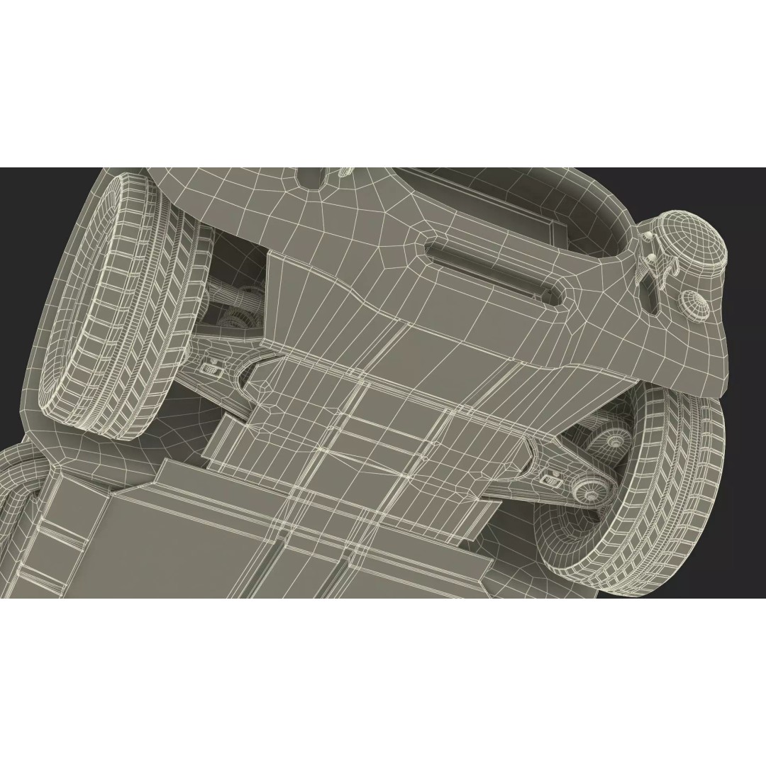 AC Shelby Cobra 1965 3D Model – High Poly Vintage Sports Car, FBX - View 60