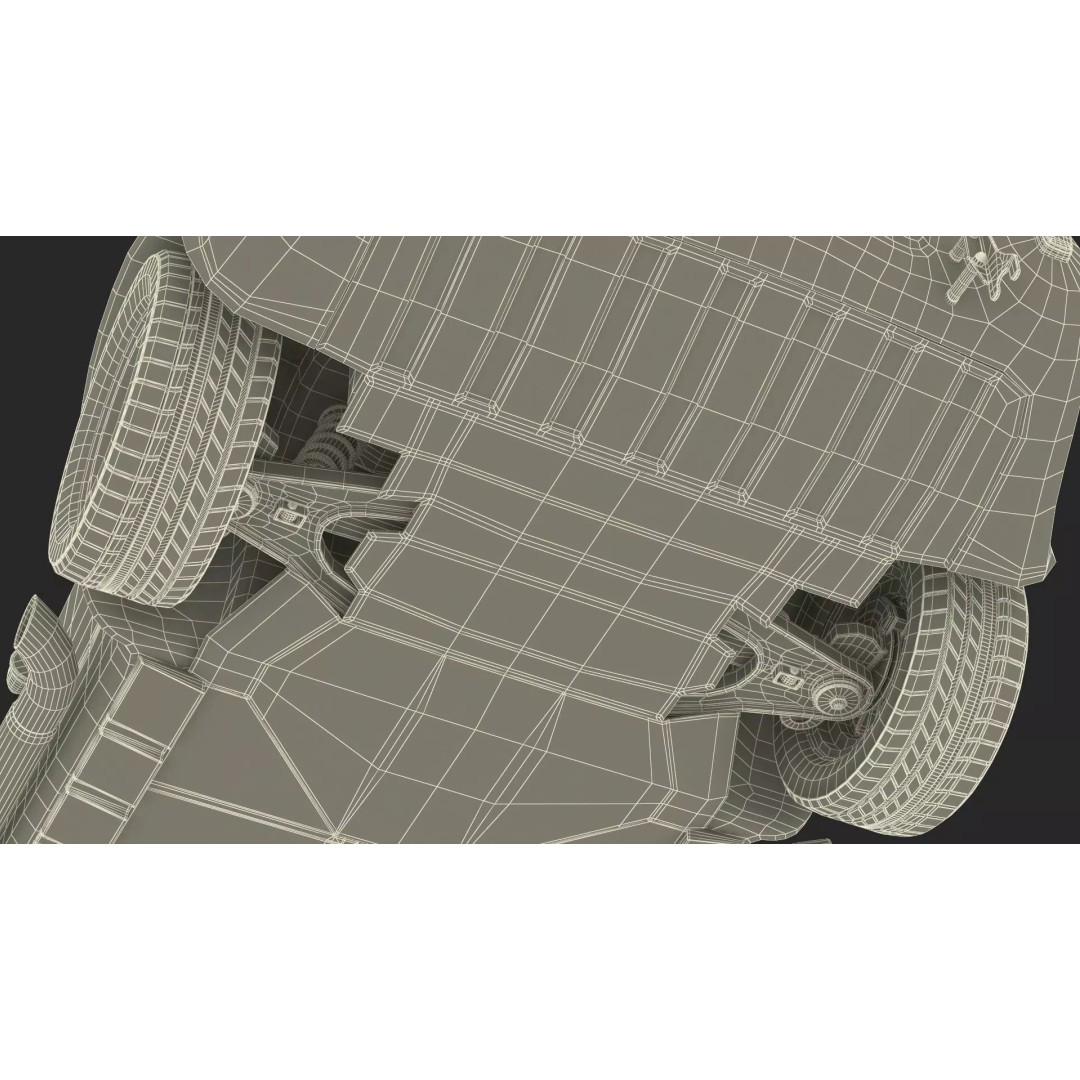 AC Shelby Cobra 1965 3D Model – High Poly Vintage Sports Car, FBX - View 61