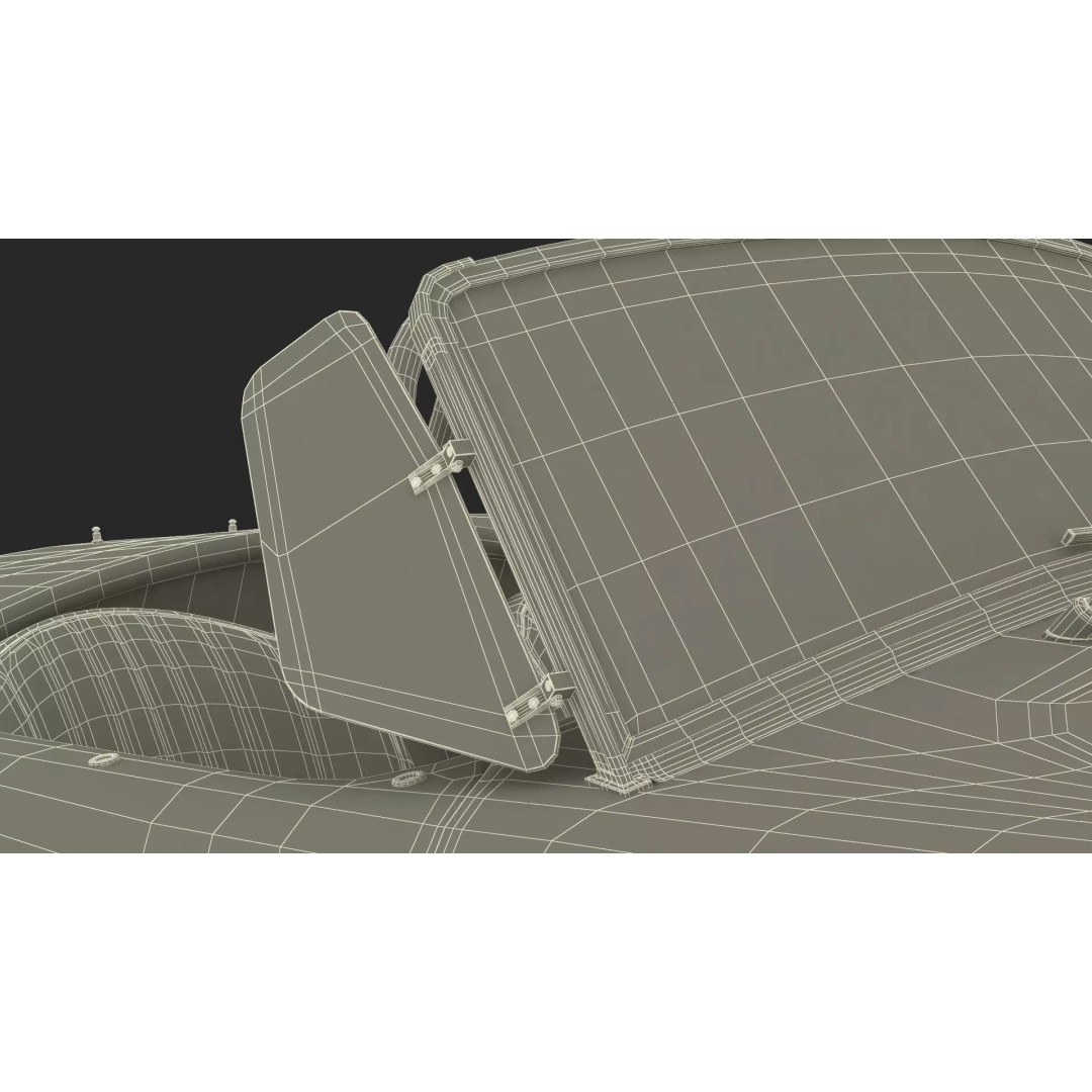 AC Shelby Cobra 1965 3D Model – High Poly Vintage Sports Car, FBX - View 62