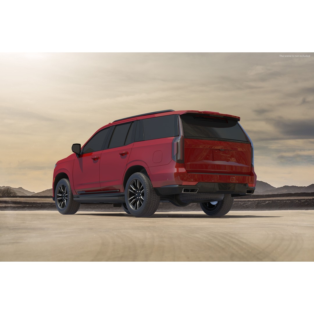 Luxury Large SUV 3D Model – High Poly Exterior, PBR Textures, FBX - View 10