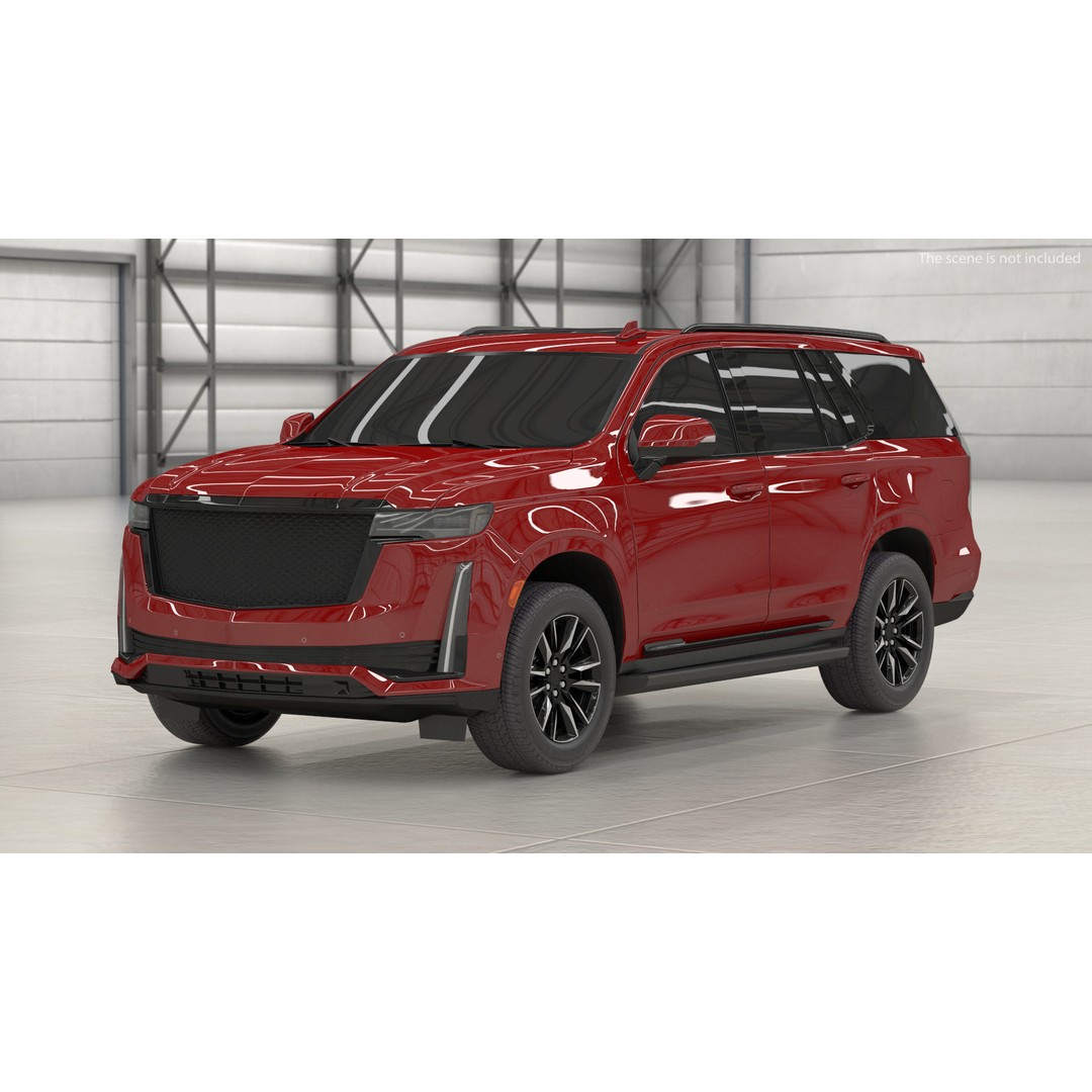 Luxury Large SUV 3D Model – High Poly Exterior, PBR Textures, FBX - View 12