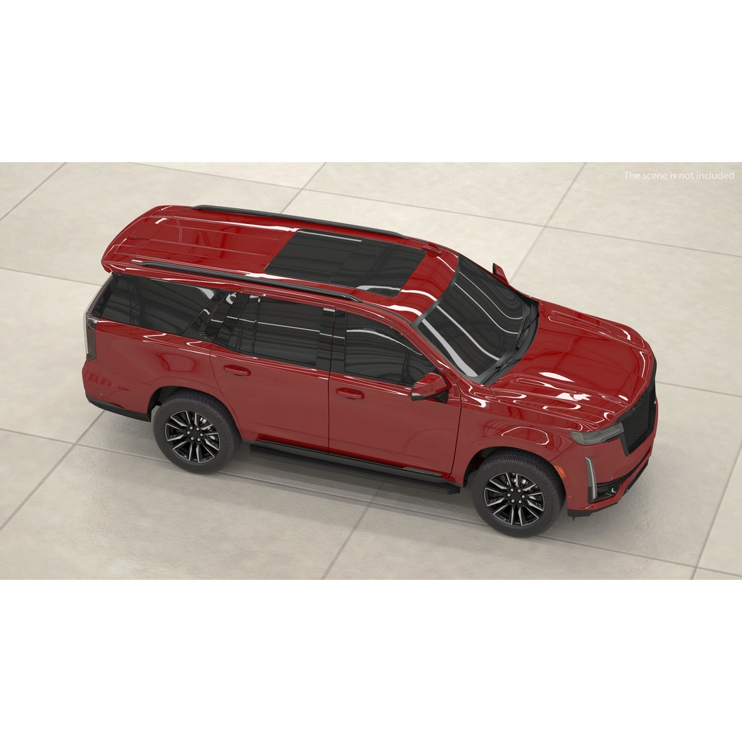 Luxury Large SUV 3D Model – High Poly Exterior, PBR Textures, FBX - View 14