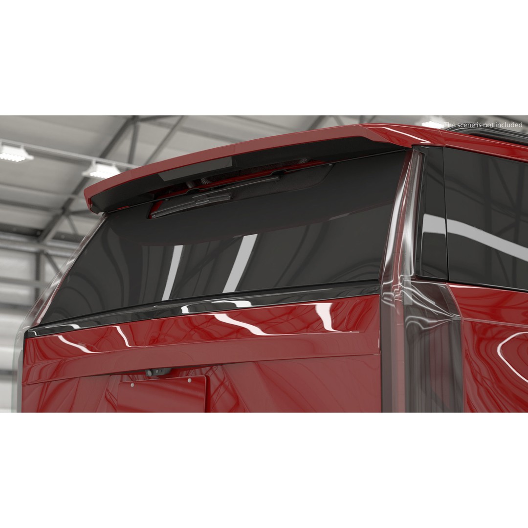 Luxury Large SUV 3D Model – High Poly Exterior, PBR Textures, FBX - View 16
