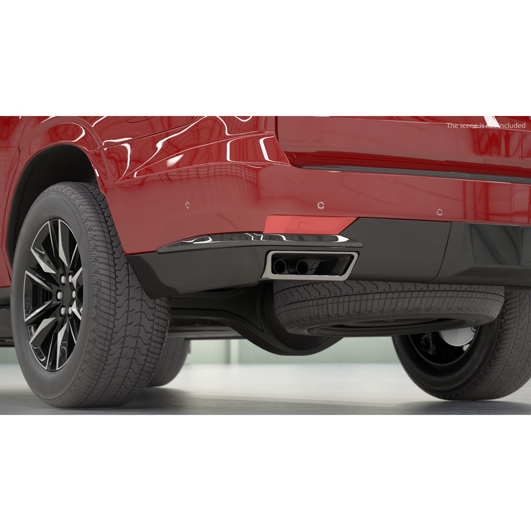 Luxury Large SUV 3D Model – High Poly Exterior, PBR Textures, FBX - View 17