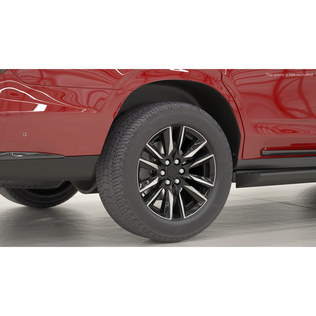 Luxury Large SUV 3D Model – High Poly Exterior, PBR Textures, FBX - View 18