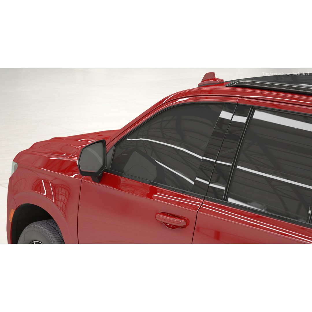 Luxury Large SUV 3D Model – High Poly Exterior, PBR Textures, FBX - View 19