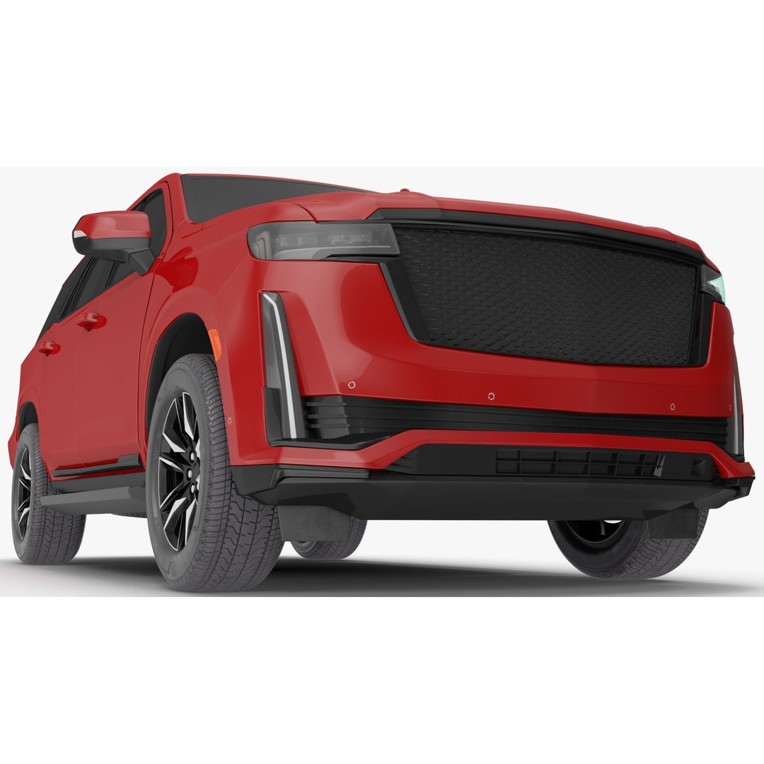 Luxury Large SUV 3D Model – High Poly Exterior, PBR Textures, FBX - View 21