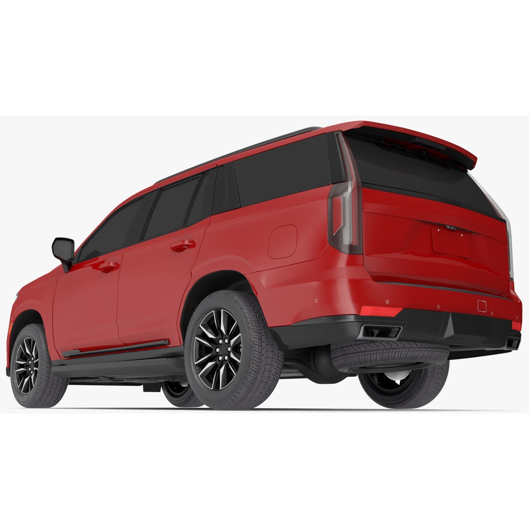 Luxury Large SUV 3D Model – High Poly Exterior, PBR Textures, FBX - View 22