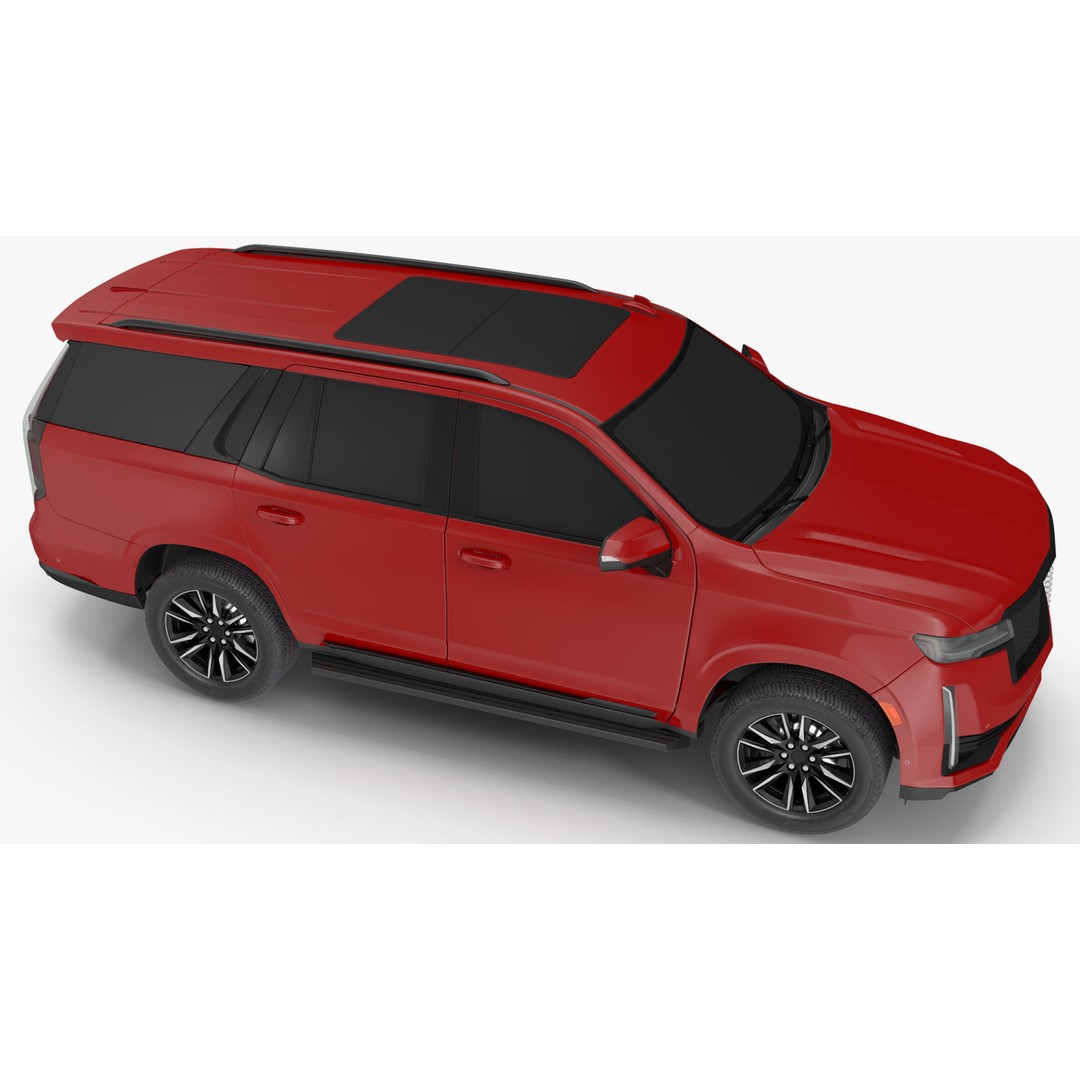 Luxury Large SUV 3D Model – High Poly Exterior, PBR Textures, FBX - View 23