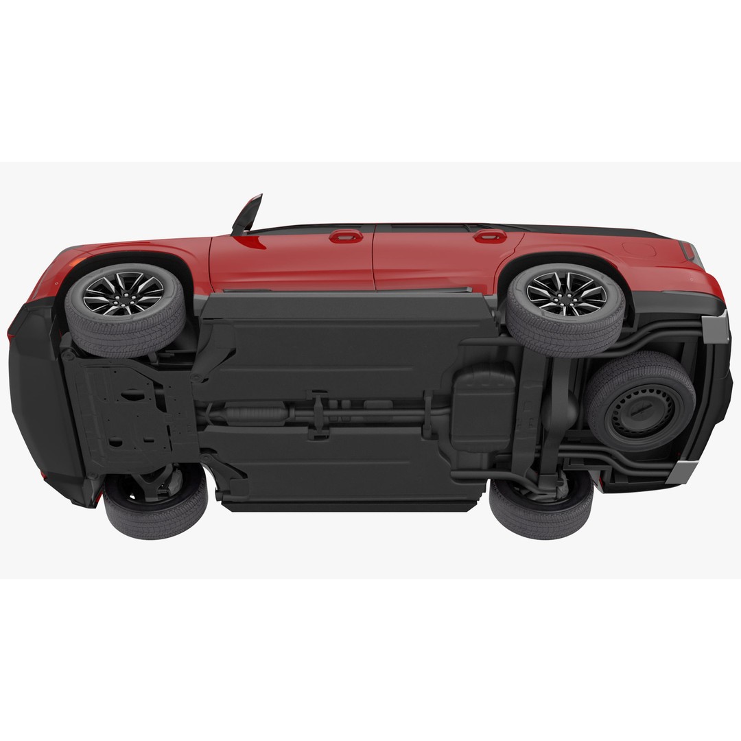Luxury Large SUV 3D Model – High Poly Exterior, PBR Textures, FBX - View 27