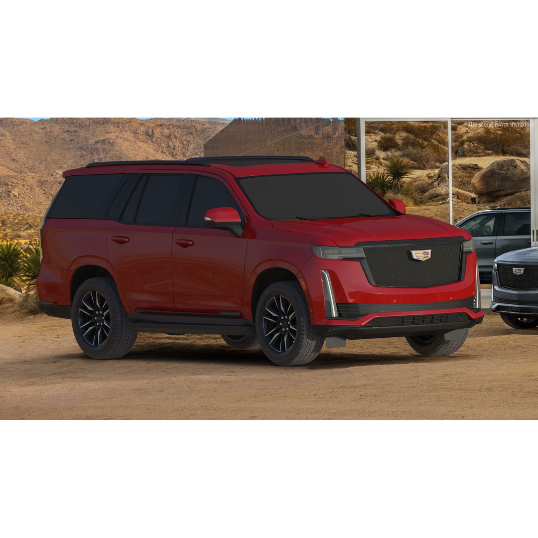 Luxury Large SUV 3D Model – High Poly Exterior, PBR Textures, FBX - View 6