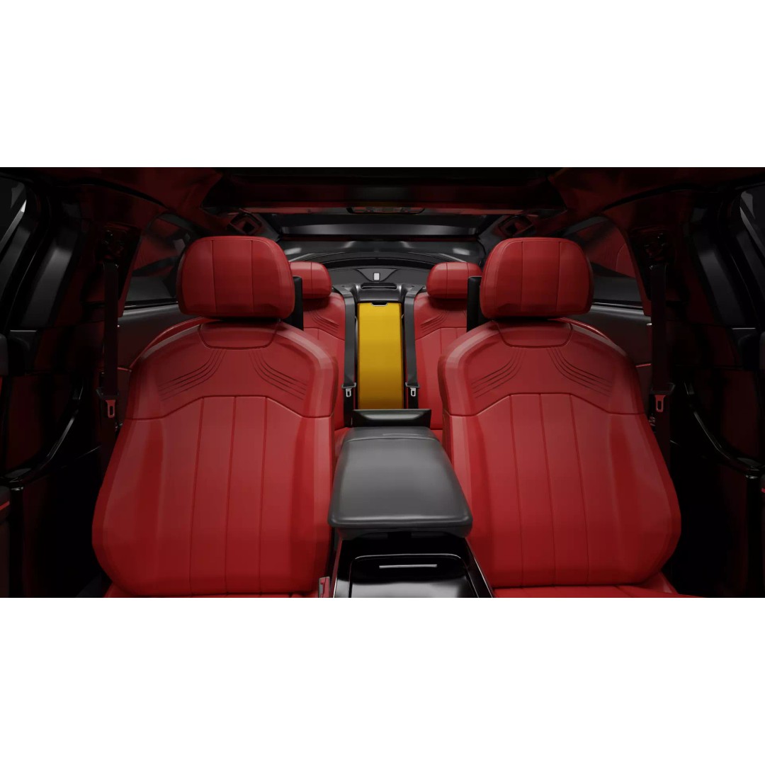 Bentley Flying Spur 3D Model – High Detail Rigged Luxury Car, Blender, FBX, OBJ - View 19