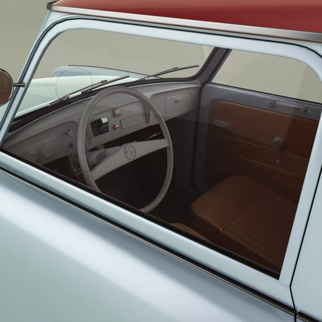 1964 Trabant 601 3D Model – High Poly Antique Car Asset, FBX - View 10