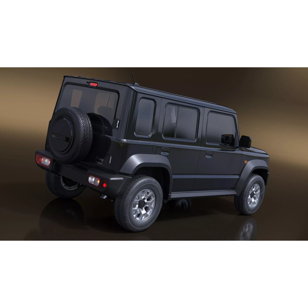 Suzuki Jimny 2025 3D Model – High-Poly Off-Road SUV, FBX - View 11