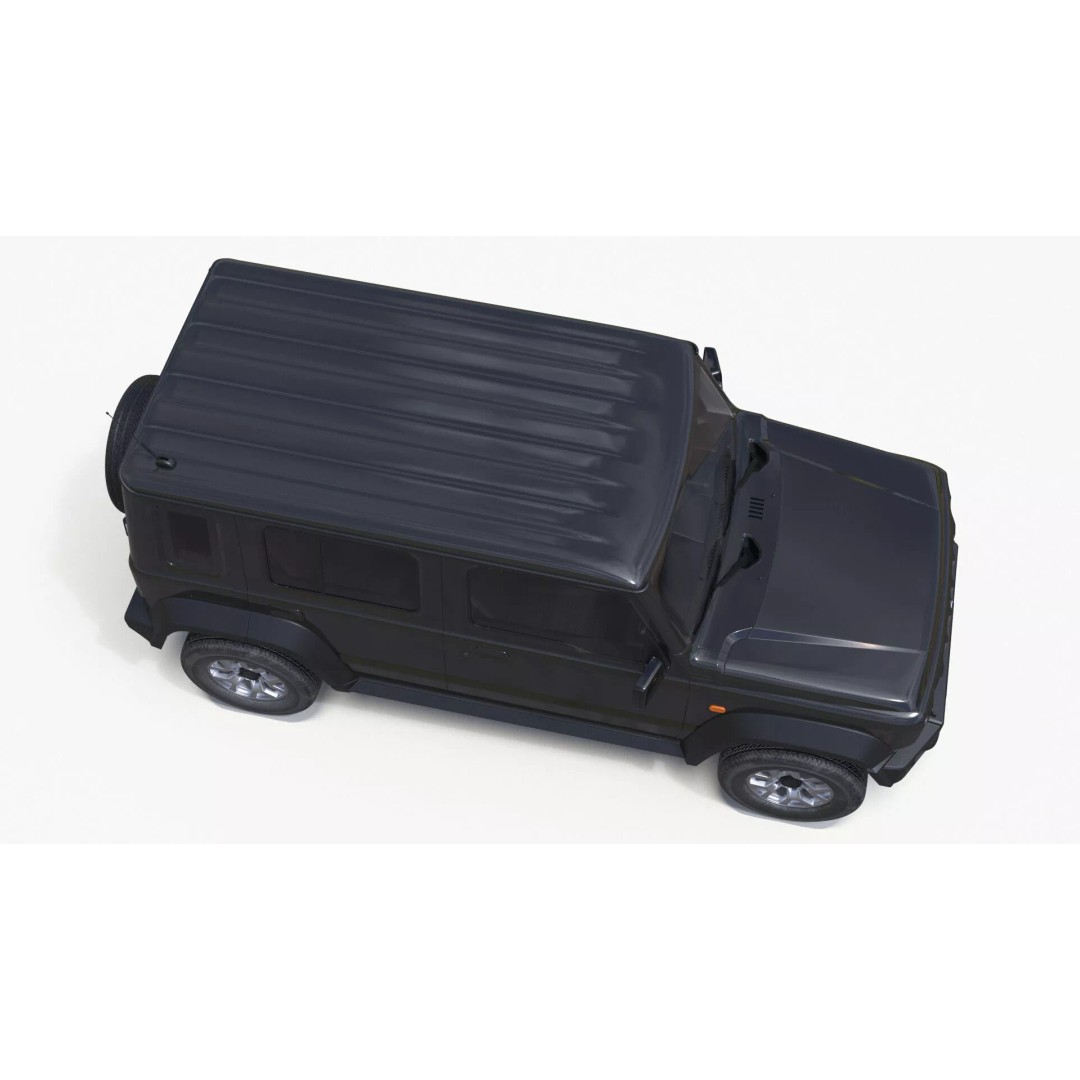 Suzuki Jimny 2025 3D Model – High-Poly Off-Road SUV, FBX - View 13