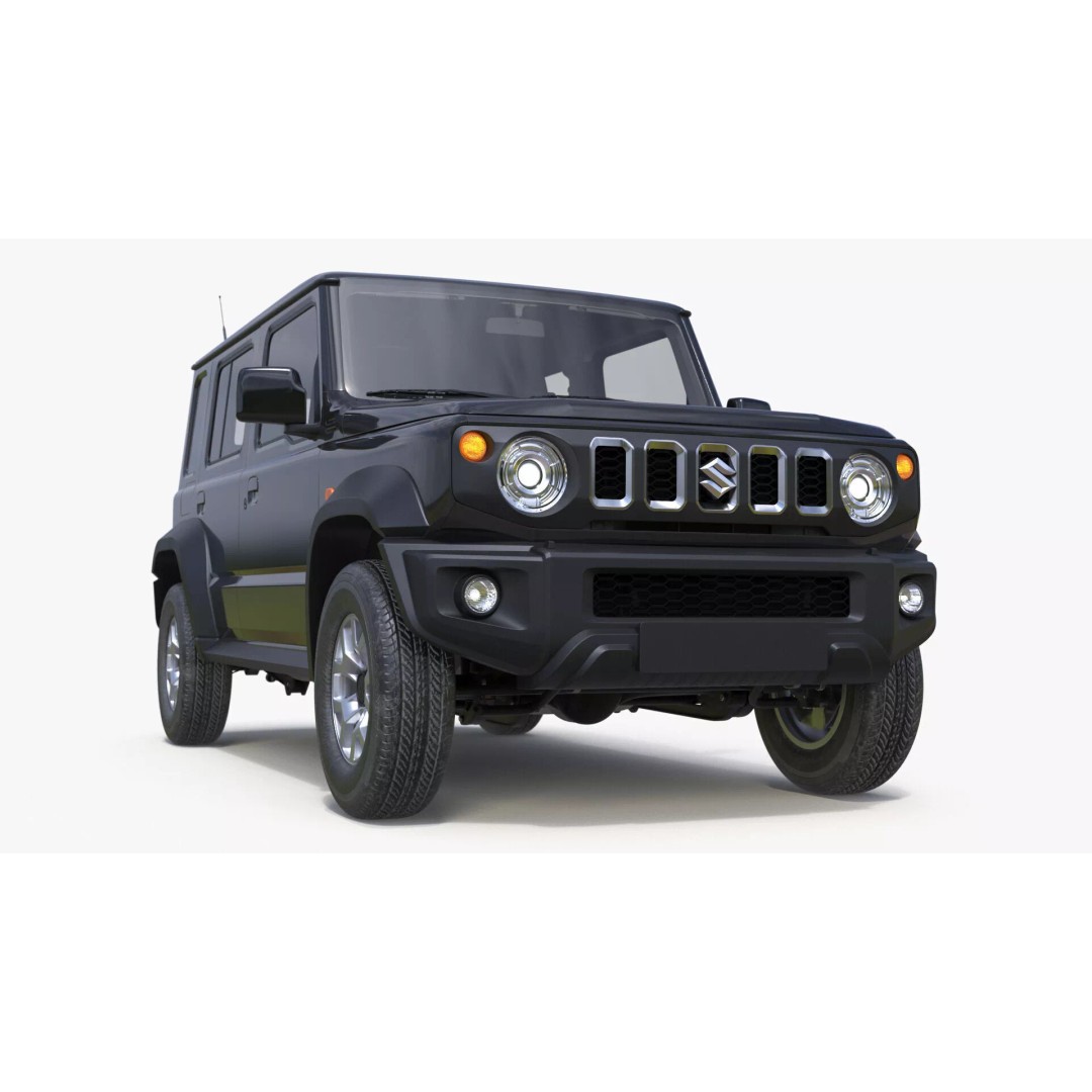 Suzuki Jimny 2025 3D Model – High-Poly Off-Road SUV, FBX - View 15