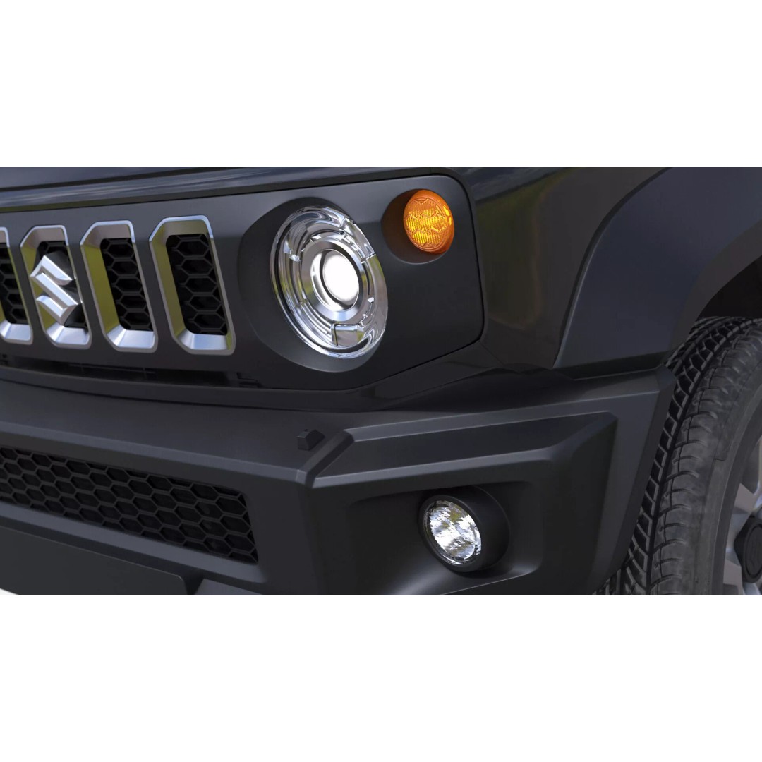 Suzuki Jimny 2025 3D Model – High-Poly Off-Road SUV, FBX - View 18