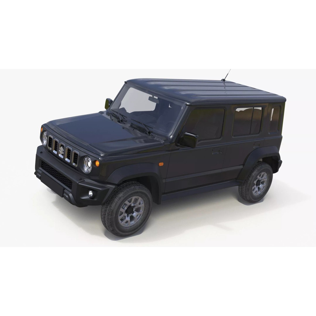 Suzuki Jimny 2025 3D Model – High-Poly Off-Road SUV, FBX - View 2