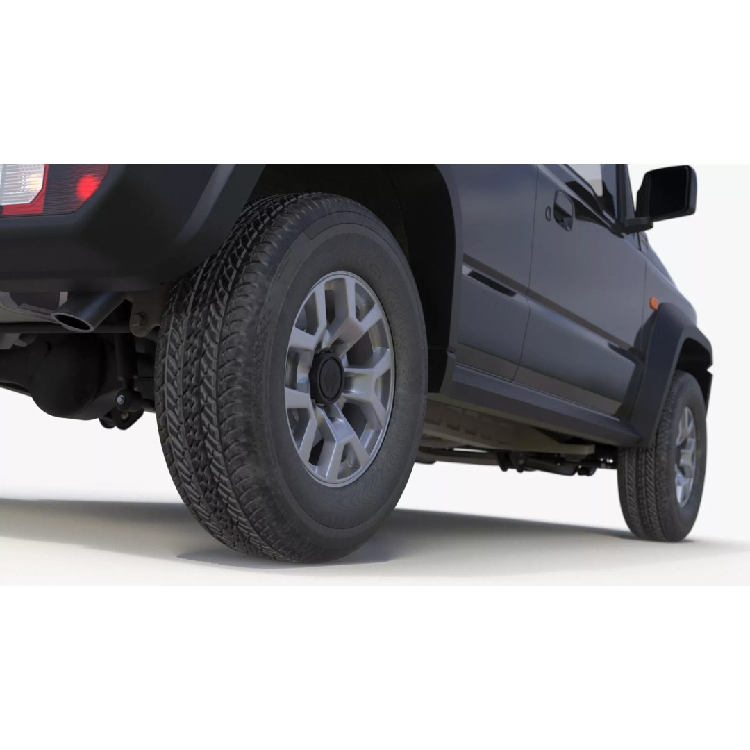 Suzuki Jimny 2025 3D Model – High-Poly Off-Road SUV, FBX - View 20