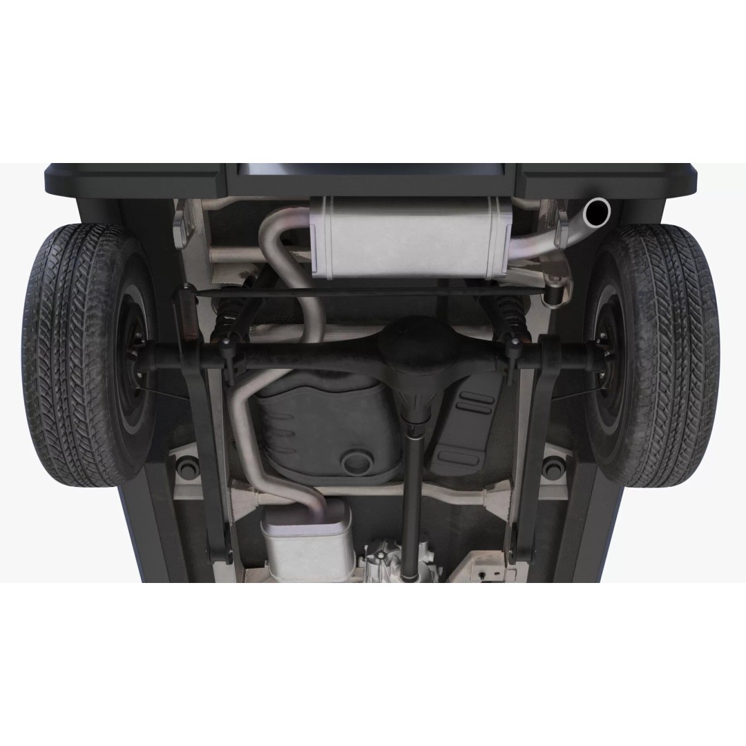 Suzuki Jimny 2025 3D Model – High-Poly Off-Road SUV, FBX - View 23