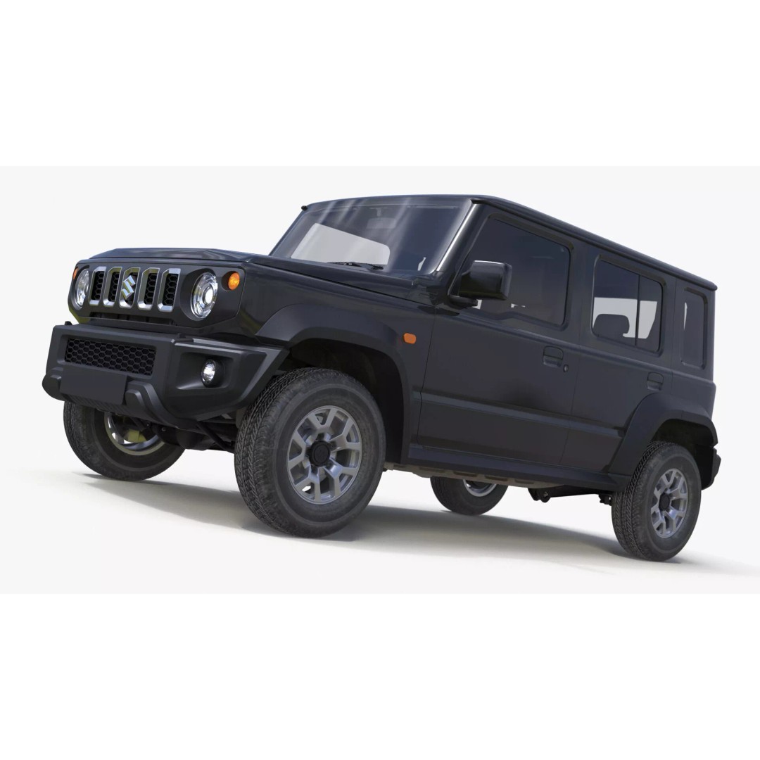Suzuki Jimny 2025 3D Model – High-Poly Off-Road SUV, FBX - View 24