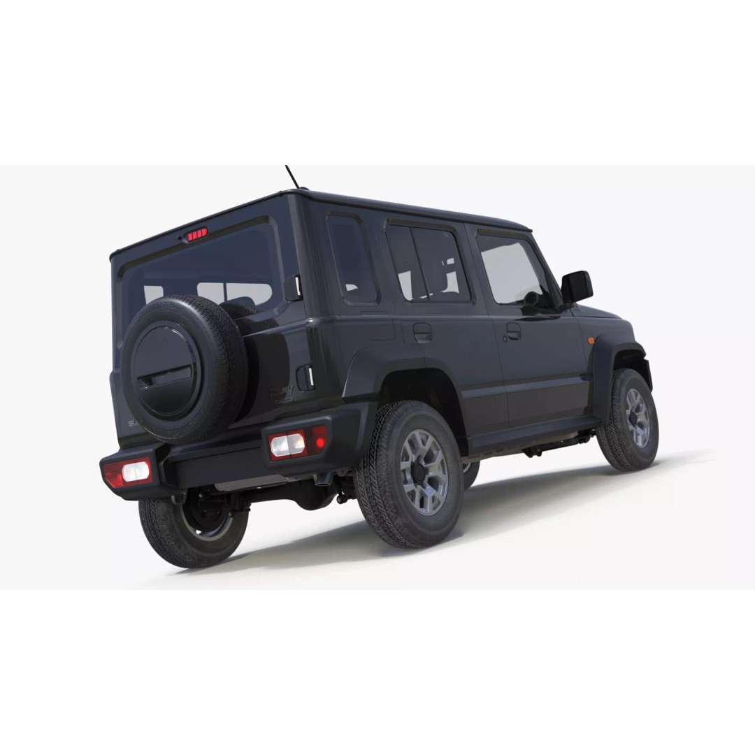 Suzuki Jimny 2025 3D Model – High-Poly Off-Road SUV, FBX - View 25