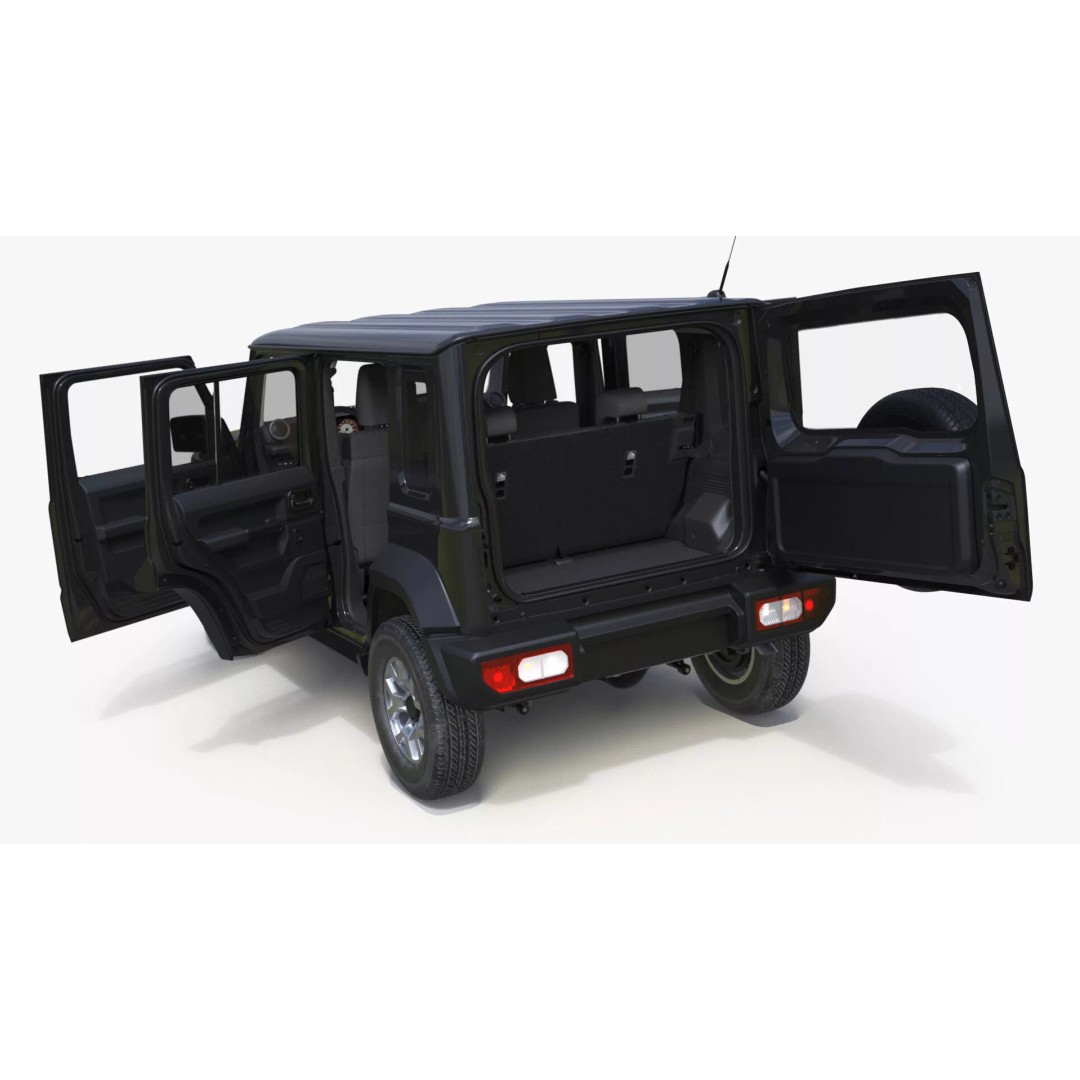 Suzuki Jimny 2025 3D Model – High-Poly Off-Road SUV, FBX - View 26