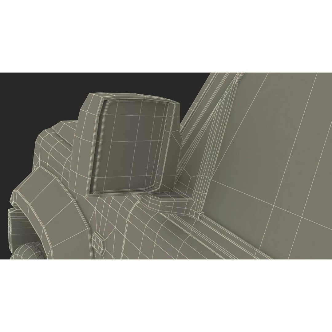 Suzuki Jimny 2025 3D Model – High-Poly Off-Road SUV, FBX - View 44