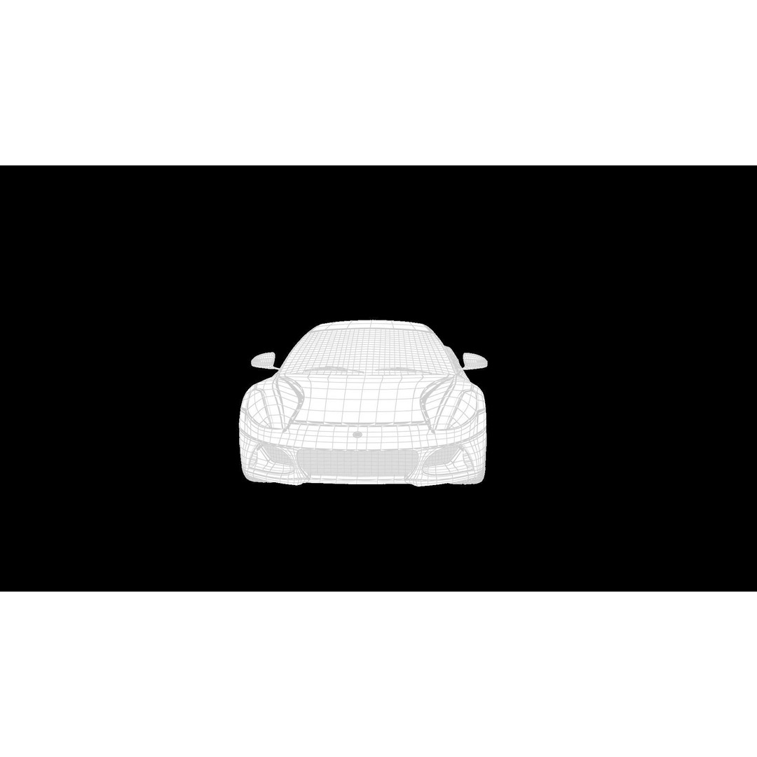 Lotus Emira 3D Model – Low Poly Vehicle, FBX, Game Ready - View 19